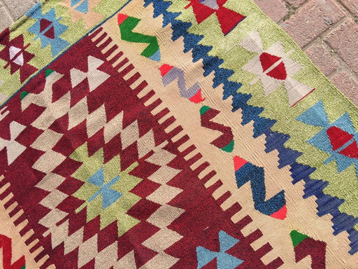 Turkish Kilim Runner 396cm x 144cm Unique Design