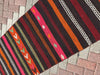 Turkish Kilim Runner Rug 236Cm X 80Cm Vintage Design