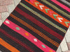 Turkish Kilim Runner Rug 236Cm X 80Cm Vintage Design