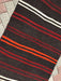 Turkish Kilim Runner Rug 331 Cm X 82 Cm Vintage Stripe Design