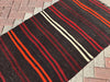 Turkish Kilim Runner Rug 331 Cm X 82 Cm Vintage Stripe Design