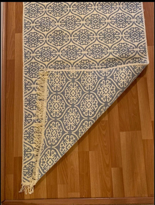 Turkish Kilim Runner Rug 81cm x 305cm Reversible Design