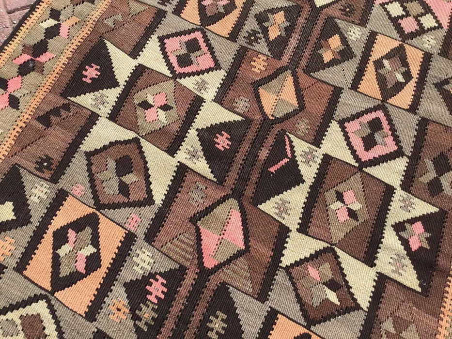 Turkish Kilim Tapestry Nasir 140cm x 348cm Vintage Rug
