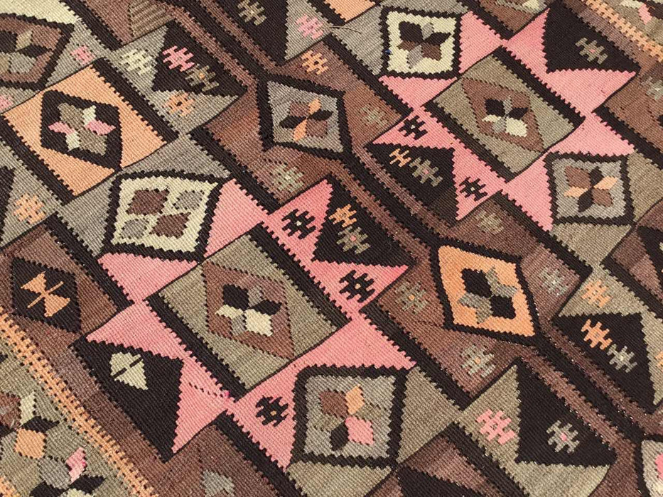 Turkish Kilim Tapestry Nasir 140cm x 348cm Vintage Rug