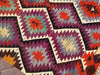 Turkish Kilim Vintage Rug 250cm x 131cm Handwoven Unique