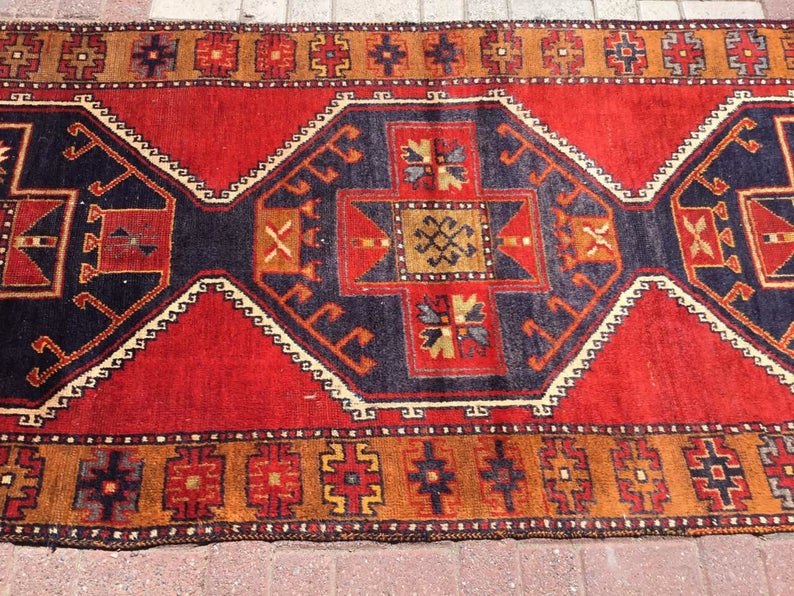 Turks medaillonloperkleed 332 x 114 cm