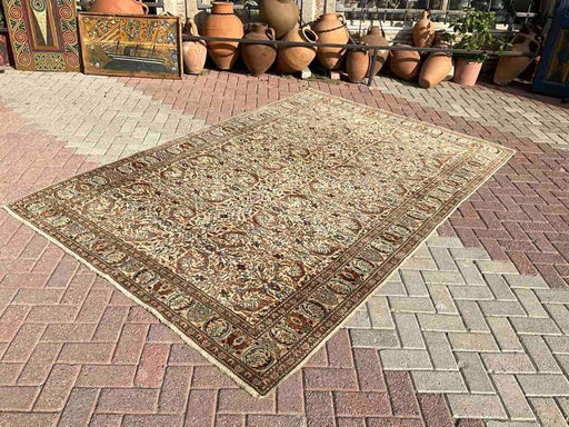 Turkish Oushak Hand Knotted Area Rug 293cm x 193cm