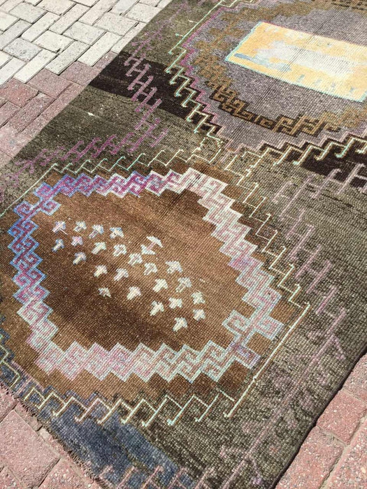 Turkish Oushak Hand Knotted Area Rug 301cm x 137cm