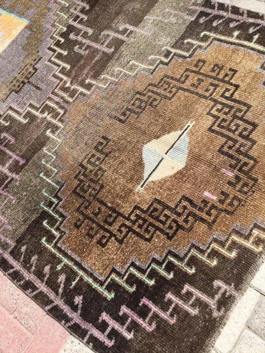 Turkish Oushak Hand Knotted Area Rug 301cm x 137cm