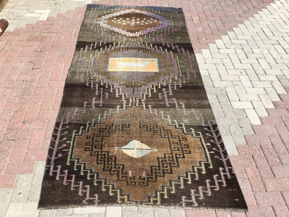 Turkish Oushak Hand Knotted Area Rug 301cm x 137cm