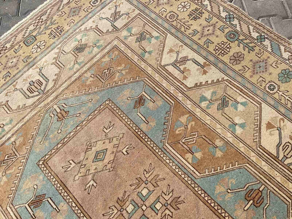 Turkish Oushak Rug 279cm x 203cm Antique Hand Knotted