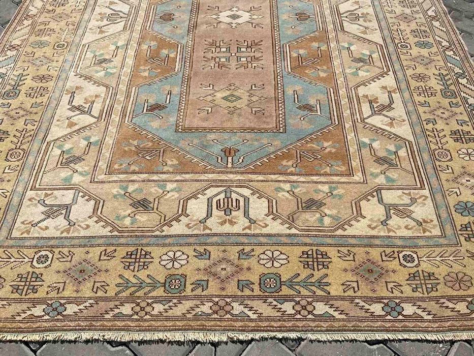 Turkish Oushak Rug 279cm x 203cm Antique Hand Knotted