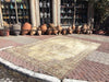 Turkish Oushak Rug 355cm x 262cm Antique Handmade 1930s