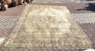 Turkish Oushak Rug 355cm x 262cm Antique Handmade 1930s