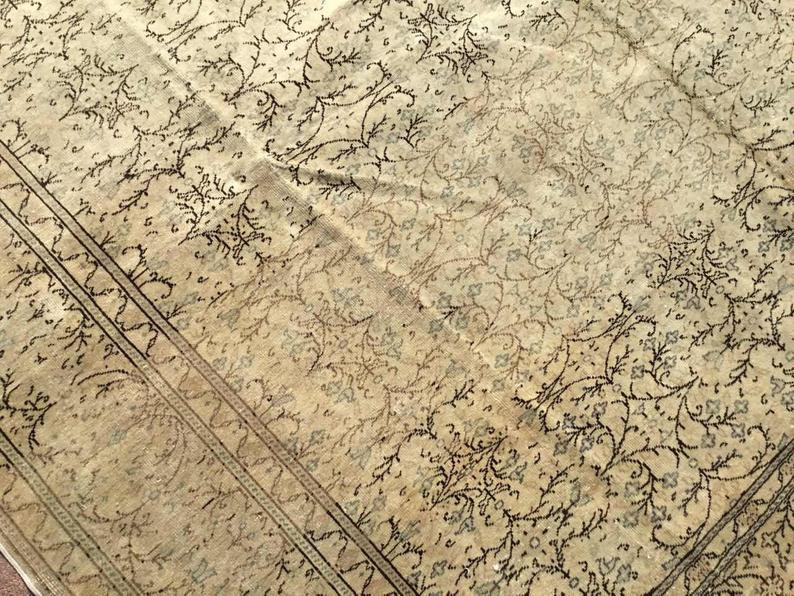 Turkish Oushak Rug 361cm x 250cm Antique Hand Knotted