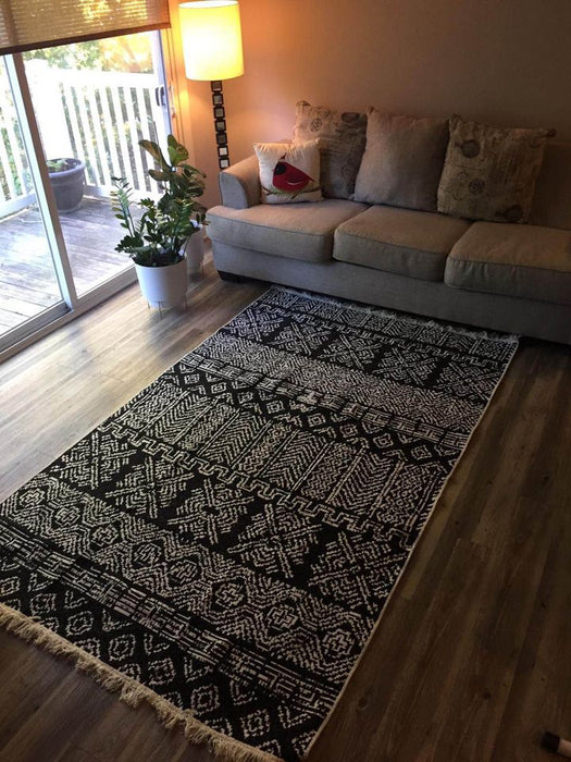 Turkish Reversible Kilim Rug 152cm x 244cm Machine Washable
