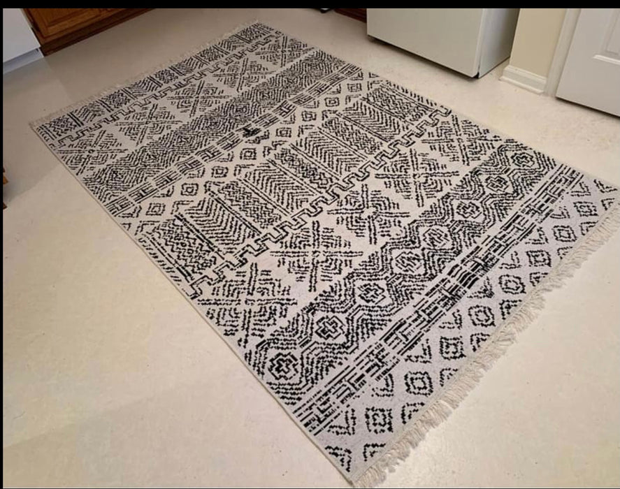 Turkish Reversible Kilim Rug 152cm x 244cm Machine Washable