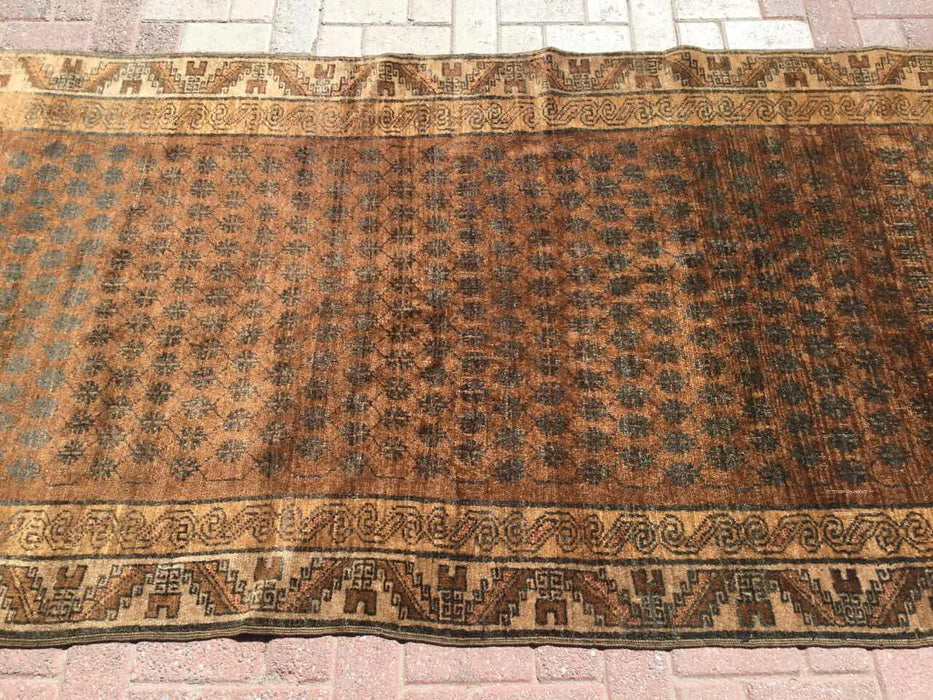 Turkish Runner Rug 132x352cm Vintage Handcrafted Design