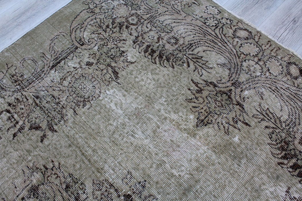 Turkish Vintage Hand-Knotted Rug 172cm x 267cm
