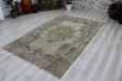 Turkish Vintage Hand-Knotted Rug 172cm x 267cm
