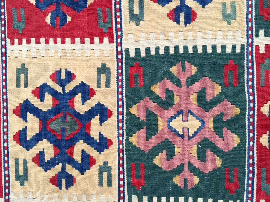 Turkish Vintage Hand Knotted Rug 239Cm X 178Cm #369