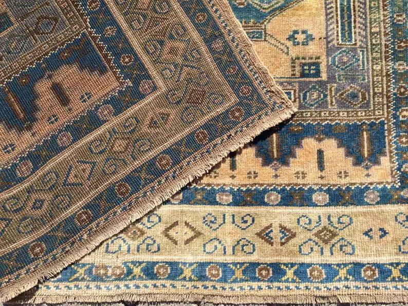 Turkish Vintage Handknotted Rug 280cm x 171cm