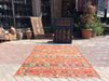 Turkish Vintage Kilim Area Rug 147cm x 233cm #615