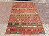 Turkish Vintage Kilim Area Rug 147cm x 233cm #615