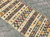 Turkish Vintage Kilim Hallway Runner Rug 299cm x 71cm