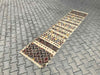 Turkish Vintage Kilim Hallway Runner Rug 299cm x 71cm