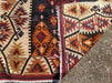 Turkish Vintage Kilim Rug 231cm x 129cm Handwoven Wool
