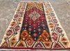 Turkish Vintage Kilim Rug 231cm x 129cm Handwoven Wool