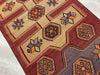 Turkish Vintage Kilim Runner Rug 453cm x 102cm