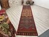 Turkish Vintage Kilim Runner Rug 453cm x 102cm