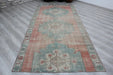 Turkish Vintage Rug 134cm x 291cm Geometric Design #401