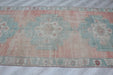 Turkish Vintage Rug 134cm x 291cm Geometric Design #401