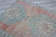 Turkish Vintage Rug 134cm x 291cm Geometric Design #401
