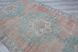 Turkish Vintage Rug 134cm x 291cm Geometric Design #401