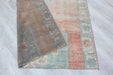 Turkish Vintage Rug 134cm x 291cm Geometric Design #401