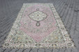 Turkish Vintage Rug 182cm x 316cm Geometric Design