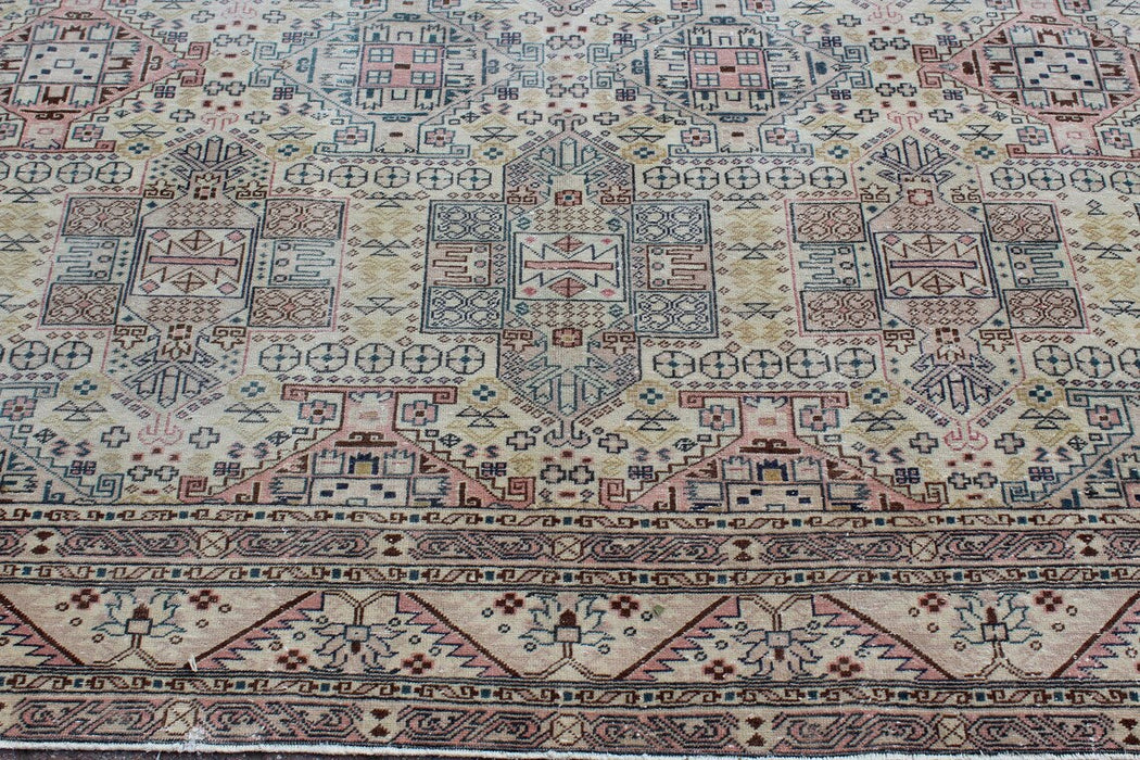 Turkish Vintage -matto syll 258cm x 368cm Käsinsolmittu