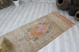 Turkish Vintage Runner Rug 373cm x 96cm Geometric Pattern