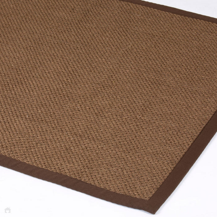 Urmston Sisal Border Border Flatweave Brown/Brown Alfombra