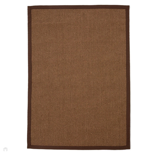 Urmston Sisal Jute Border Flatweave Brown/Brown Rug