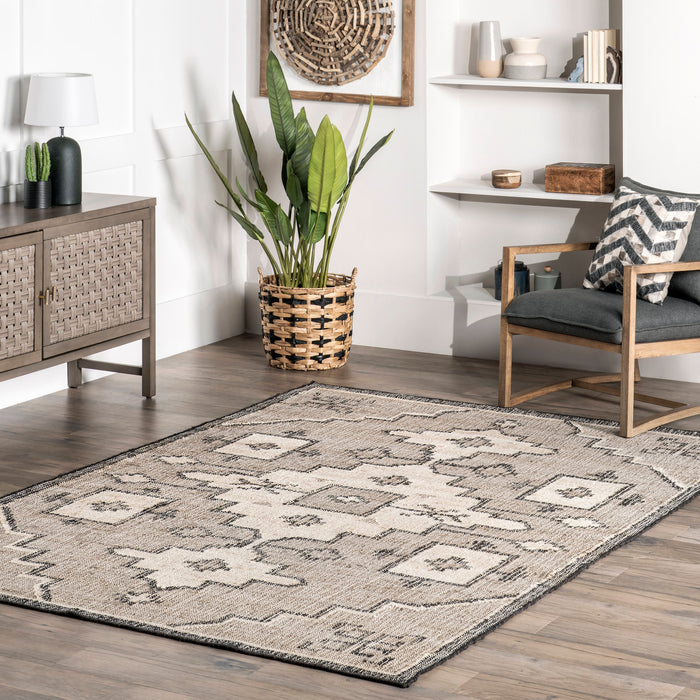 Valencia Medallion Pattern Area Rug 160x230 cm