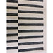 Valley Build Scandinavian Carved 3D Hi-Low Flatweave Ivory/Charcoal Grey/Monochrome Rug