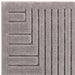 Valley Connection Scandinavian Carved 3D Hi-Low Flatweave Charcoal Grey/Grey Rug