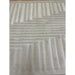 Valley Connection Scandinavian Carved 3D Hi-Low Flatweave Ivory Rug