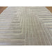 Valley Connection Scandinavian Carved 3D Hi-Low Flatweave Ivory Rug