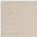 Valley Connection Scandinavian Carved 3D Hi-Low Flatweave Ivory Rug